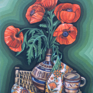 Still life of Poppies