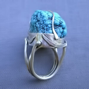 Silver Turkelite Ring