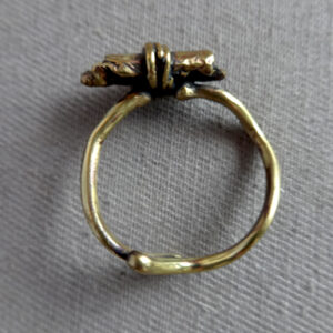 Brass Roll-Up Ring