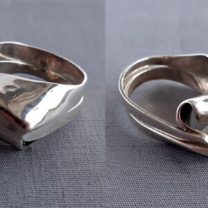 Silver Interlocking Ring (Female)