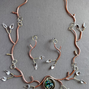 Matching Bird Nest earrings